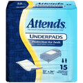 Attends Dri-Sorb Underpads 23x22 x 24x22 - Case of 200 D39876