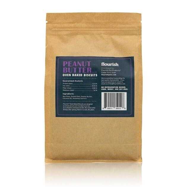 Peanut Butter Banana Biscuit Dog Treats F472