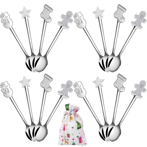 24 Pack Stainless Steel Mini Spoons Set G7476