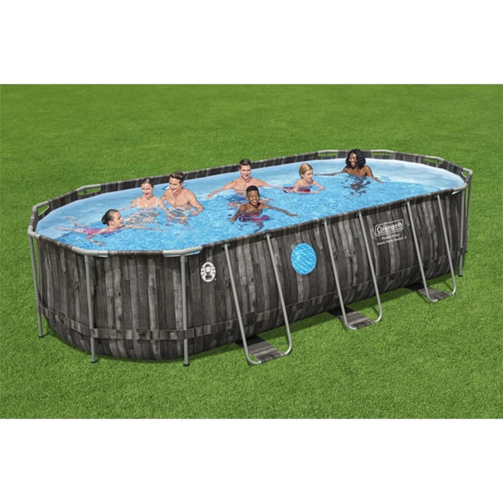 20' x 10' x 48 Oval Metal Frame Above Ground Pool Set S20931
