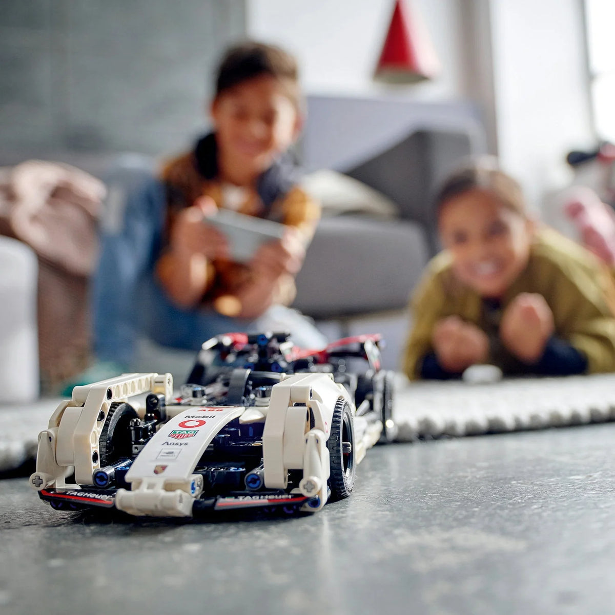 Pull Back Toy Racing Car Model Building Kit R16364