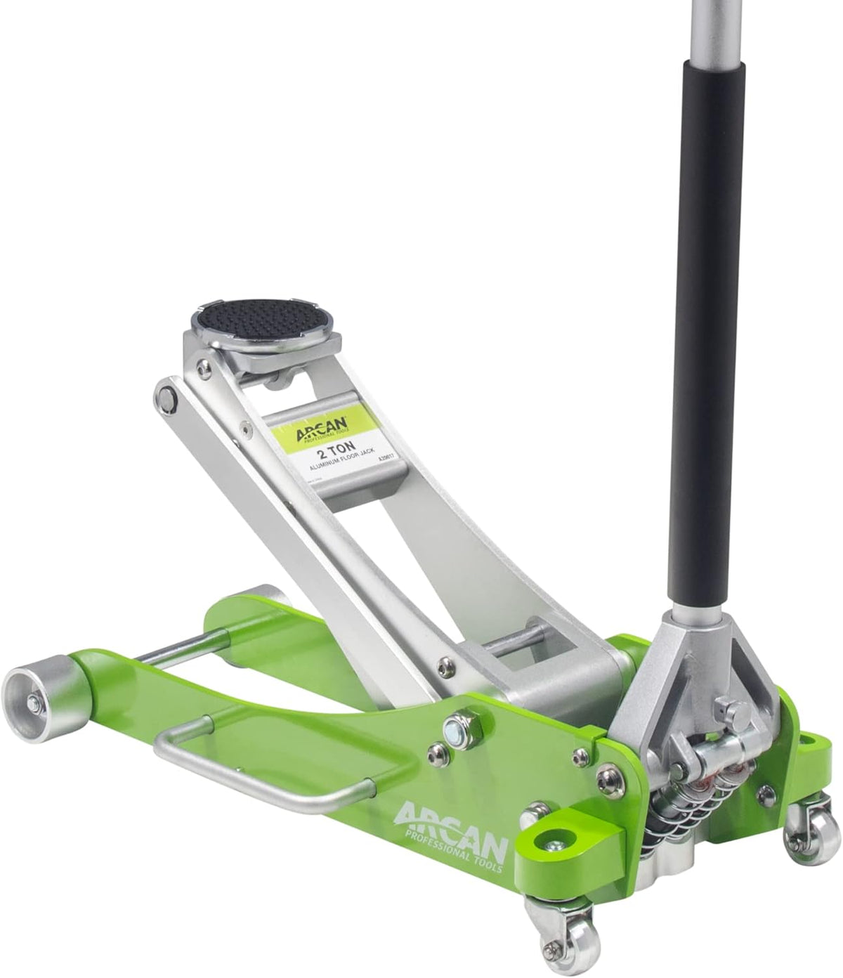 3-Ton Quick Rise Aluminum Floor Jack with Dual Pump Pistons & Reinforced Lifting Arm O783525